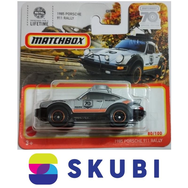 1985 Porsche 911 Rally - MATCHBOX 70 YEARS - 80/100