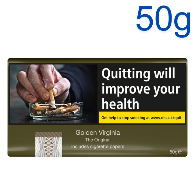 Golden Virginia Original Rolling Tobacco, 50g