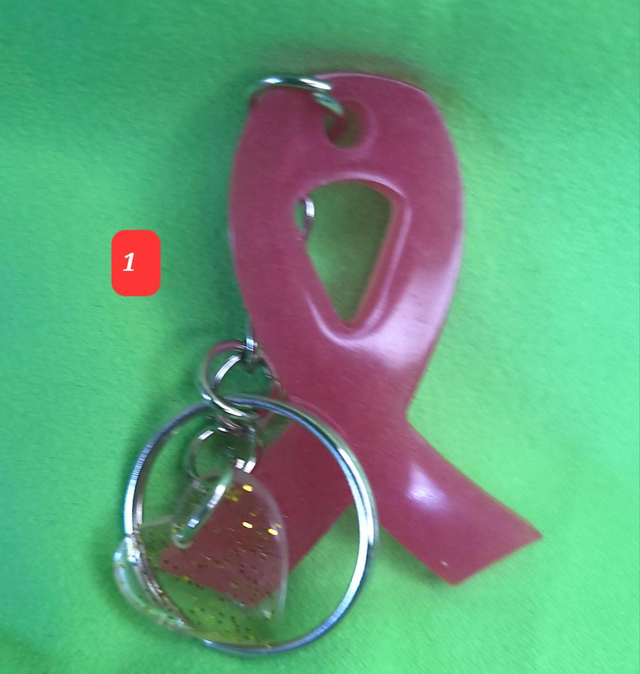 Porte clef ruban