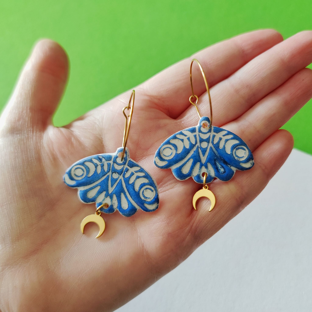 Pendientes POLILLA (ARO)