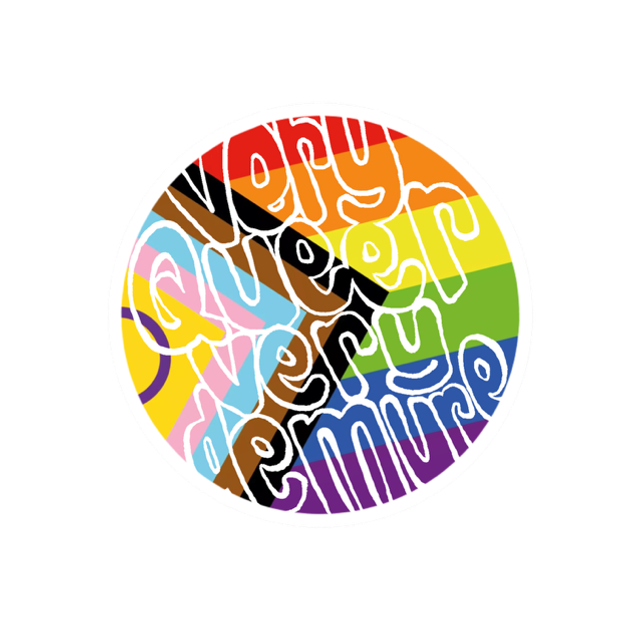 BADGE 32MM | Very Queer Very Demure