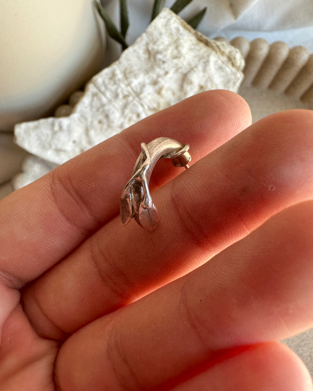 Orecchini Semicerchio foglie