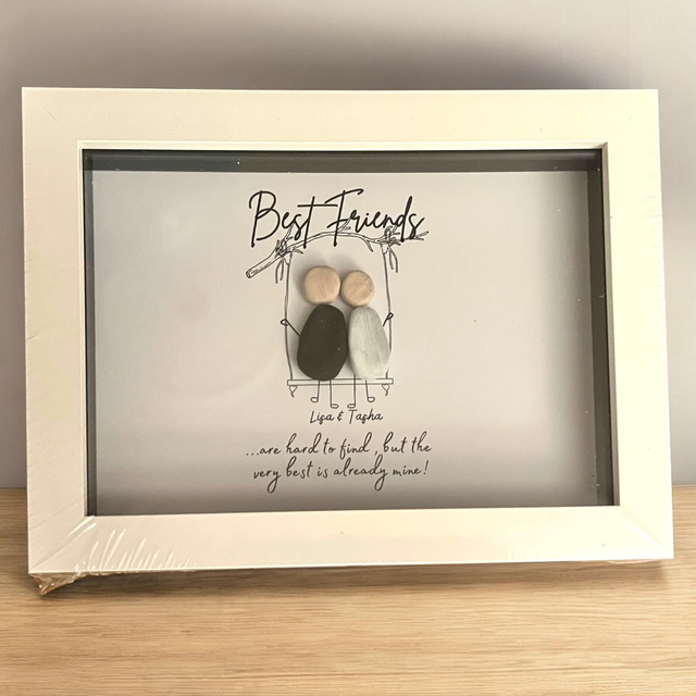 Pebble Art - Best Friends