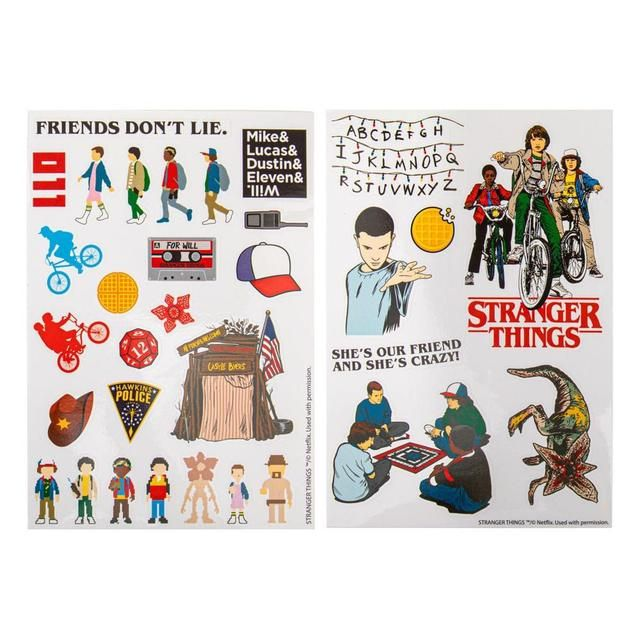 Cinereplicas Stranger Things Sticker Pack Season 1