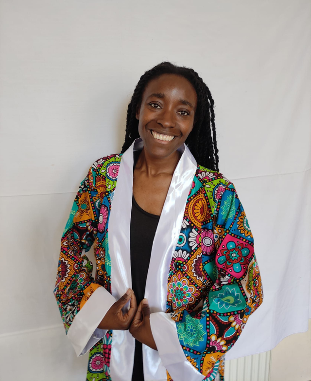 African print kimono (contact us for more styles)