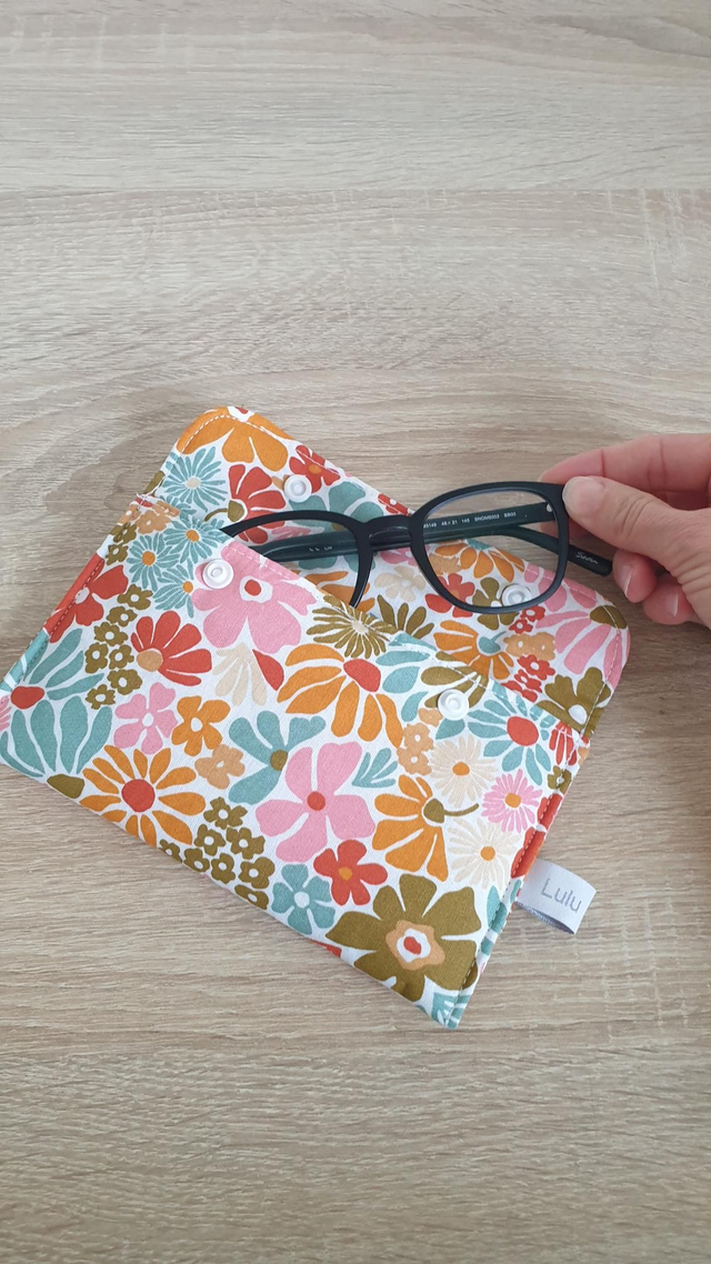 Étuis à lunettes ou téléphone FLEURI VINTAGE
