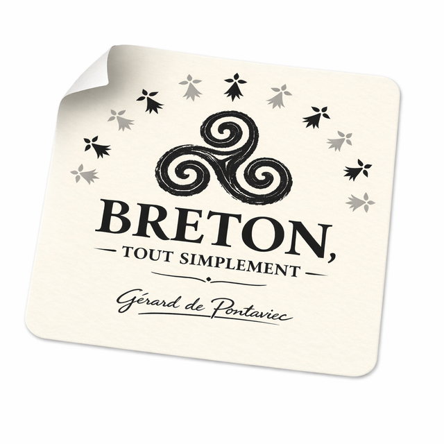 Sticker intérieur, extérieur Breton