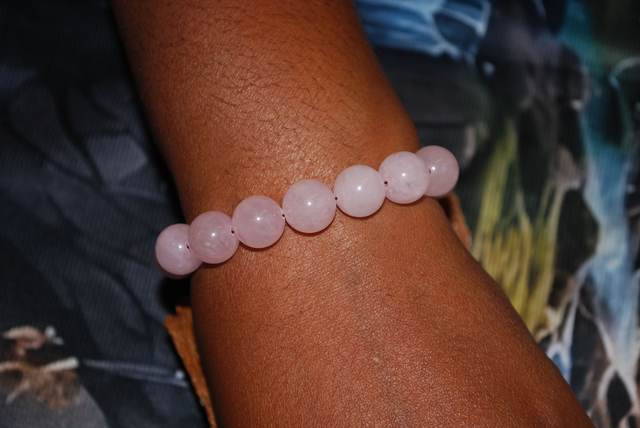 Bracelet quartz rose