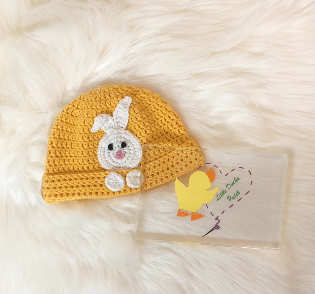 Yellow Bunny Hat