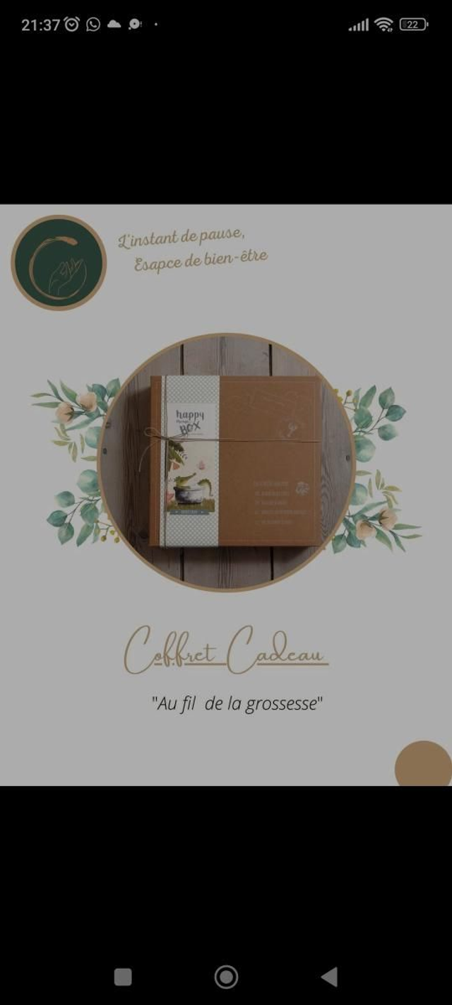 BOX "au fil de la grossesse" (1 massage prénatal,1 massage postnatal, 1 découverte massage bébé)