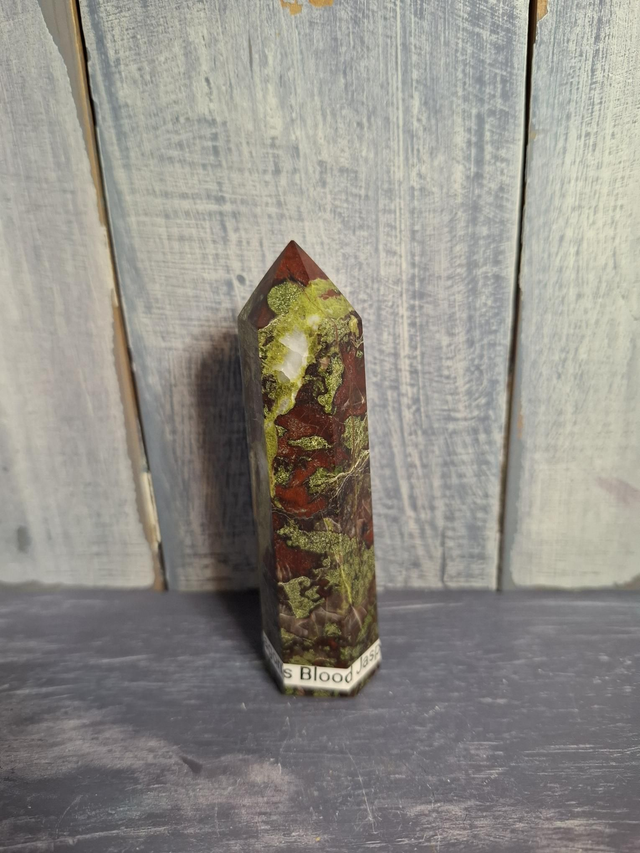 Dragon's Blood Jasper Tower 