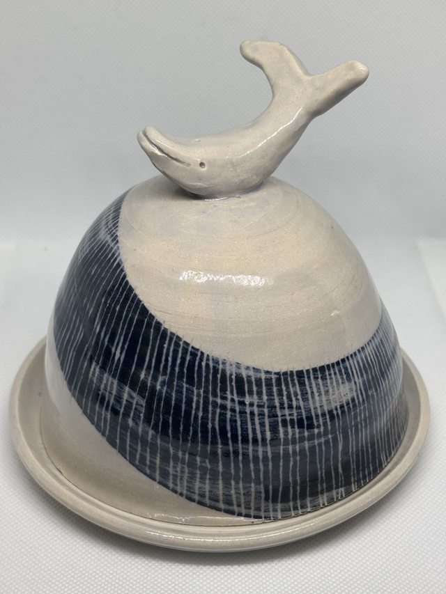 BUTTER DISH WHALE