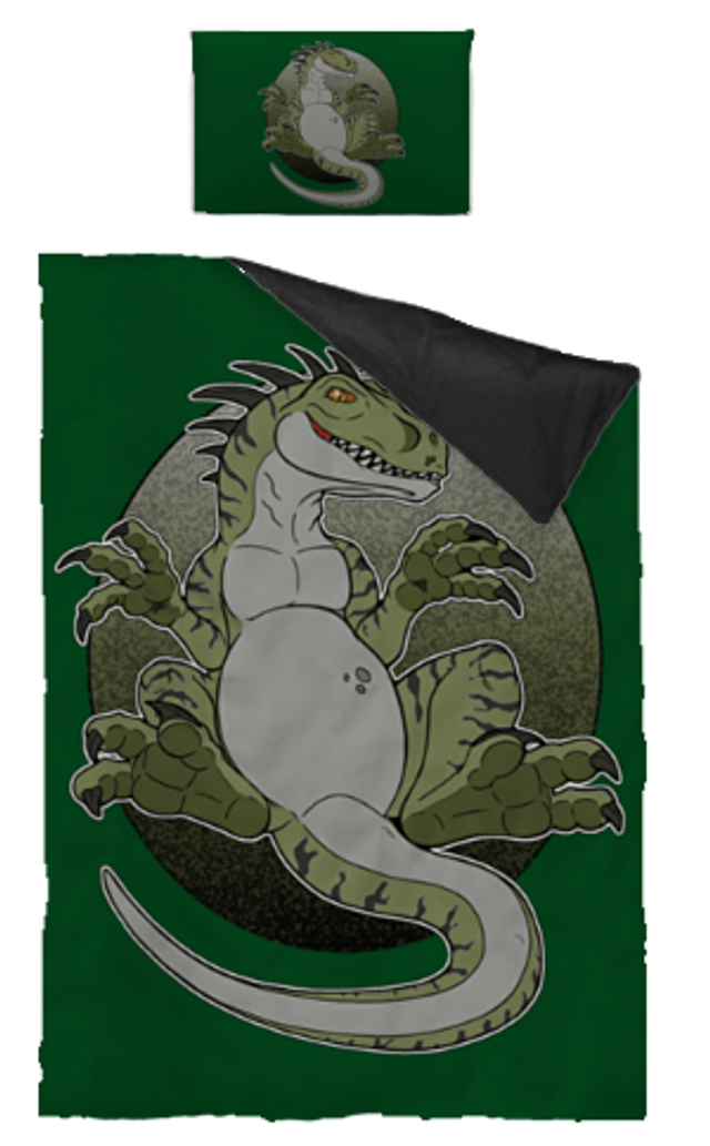 Raptor: Bettwäsche 90cm x 200cm