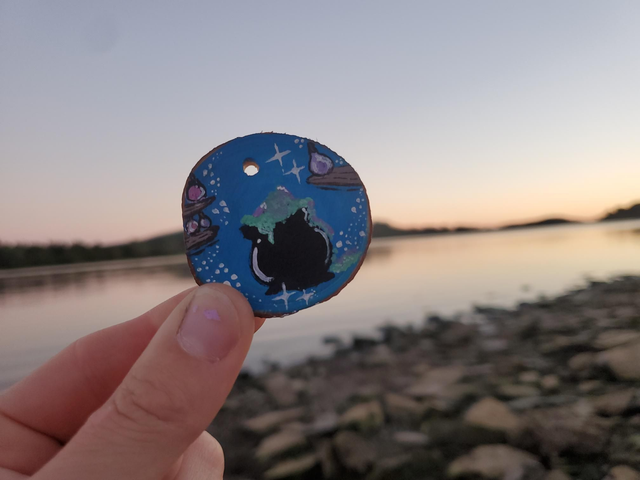 &quot;Cauldron Calling&quot; Wood Slice