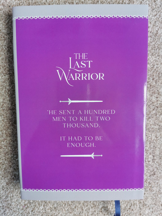 The Last Warrior 5th Birthday Limited Edition Hardback with Jacket design (Preorder)