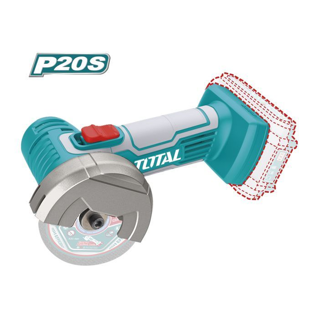 Miniamoladora  TOTAL  mod. TAGLI76011  - Batería no incluida