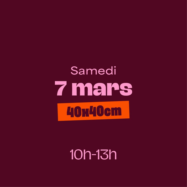 Atelier Tufting - 40x40 - 07/03