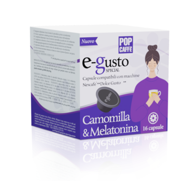 Egusto Camomilla e melatonina 16pz
