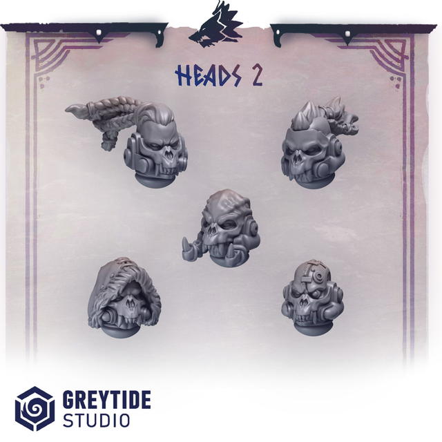 Heads 2 (Primal Hounds)