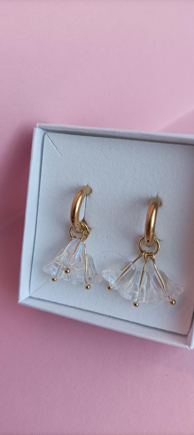 Kesäaamun kukka -korvakorut 