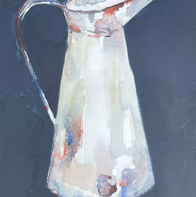 DB80 The Enamel Jug by Deb Bunker, 40x50cm Watercolour