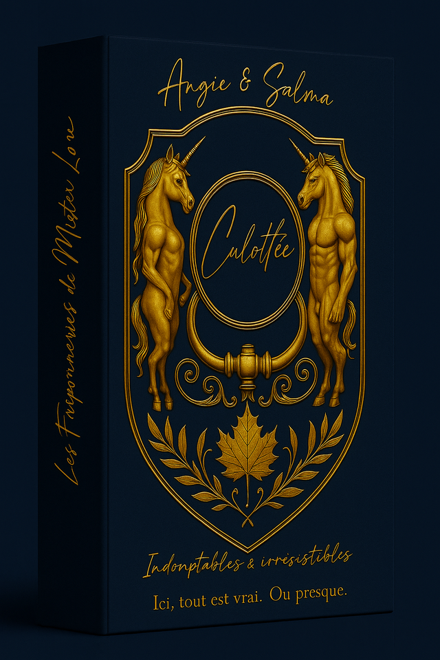 Coffret collection Culotté(e) : Angie &amp; Salma - Les Friponneries de Mister Love / Version bilingue 4 Livres FR/AN