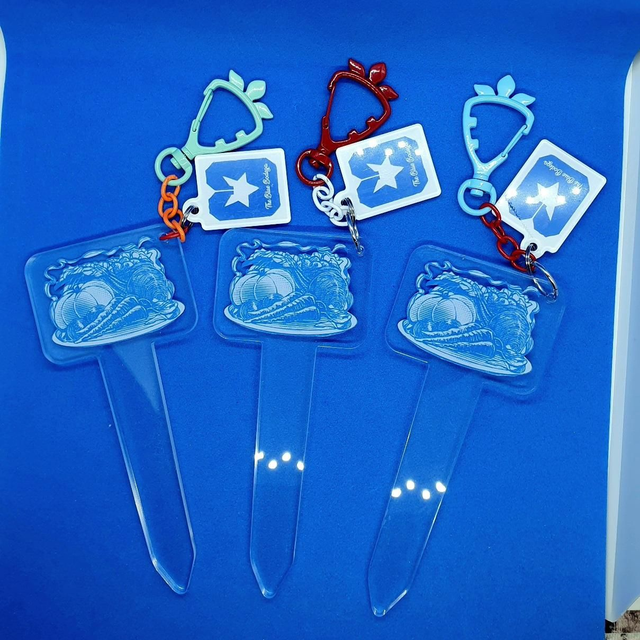 Plant Label Keychain