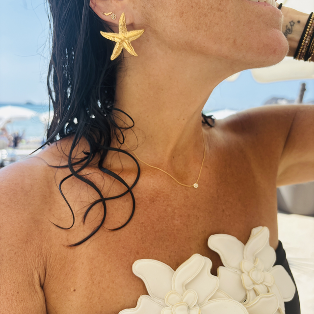 Boucles d’oreilles Étoile de mer