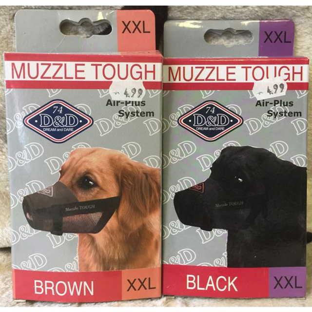 74 D&amp;D muzzle tough/ muilkorf XXL