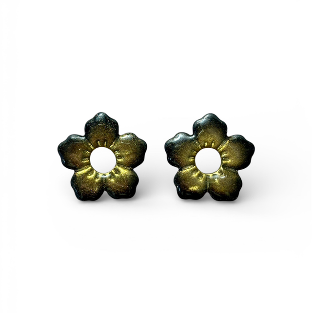 Pampilles Adelaïde noir et doré