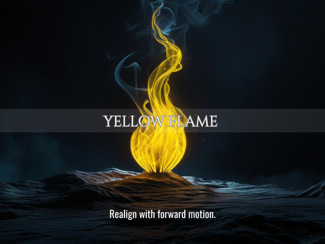 Yellow Flame - SAME DAY DELIVERY