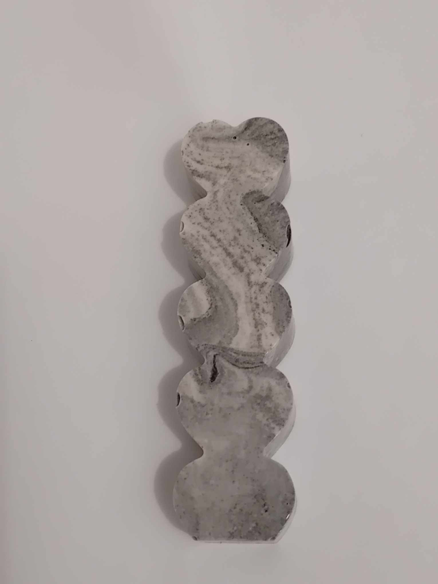 petit coeur a poser en jesmonite 