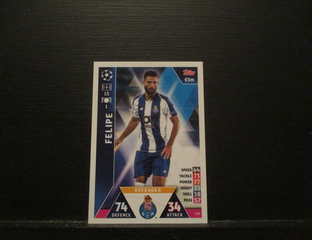 FELIPE - UEFA Champions League Match Attax 2018/19 Original Trading Card #348