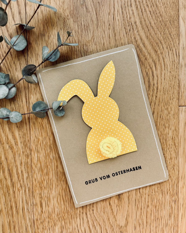 Gruss vom gelben Osterhasen