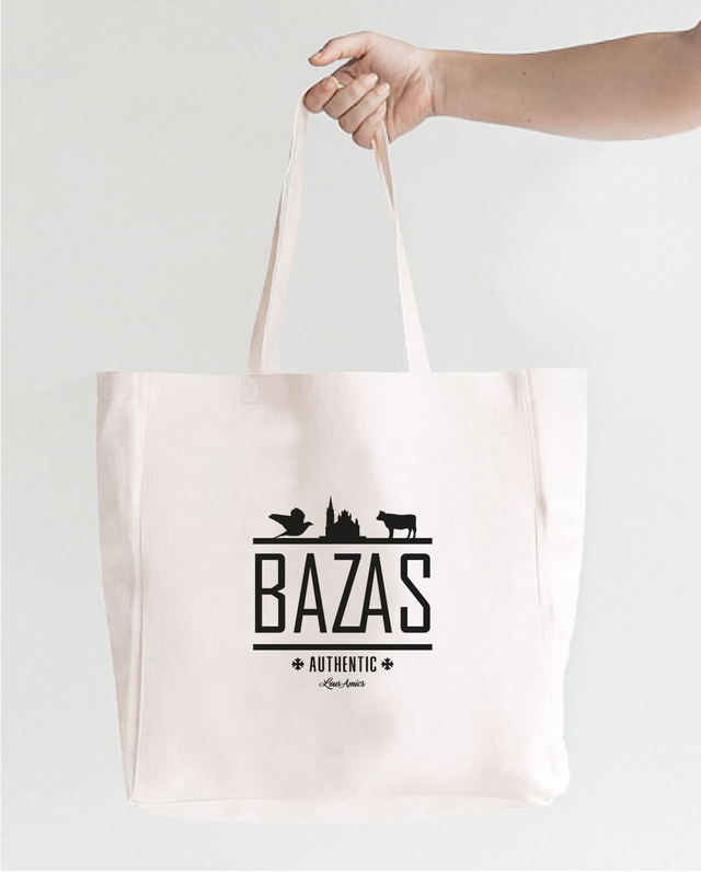 Sac shopping &quot;BAZAS&quot; 