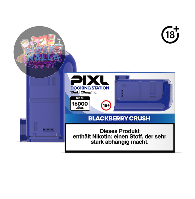 PIXL Xfill Pod - Blackberry Crush (Brombeere) - 20mg - 16000 Züge