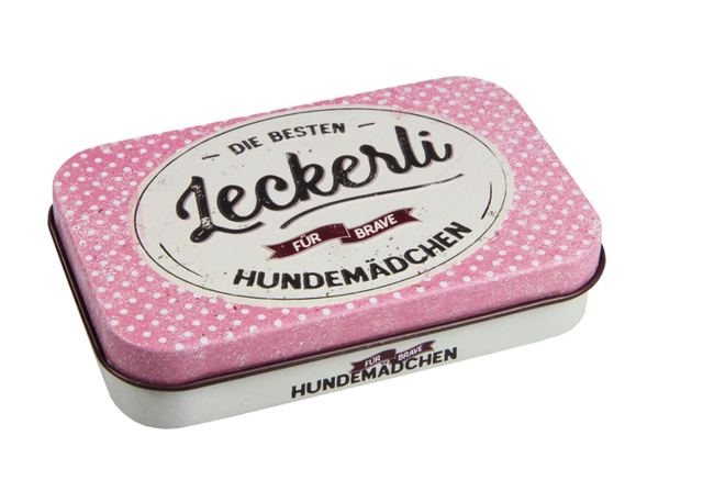 Hundemädchen Leckerlie-Dose