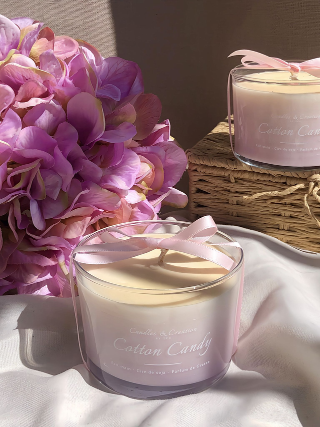 Bougie Coton Candy