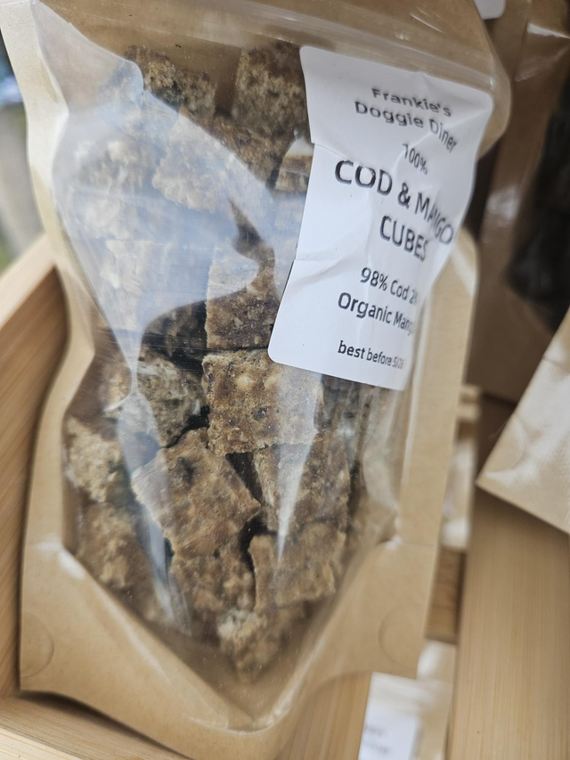 FISH .. Cod and Mango cube pack