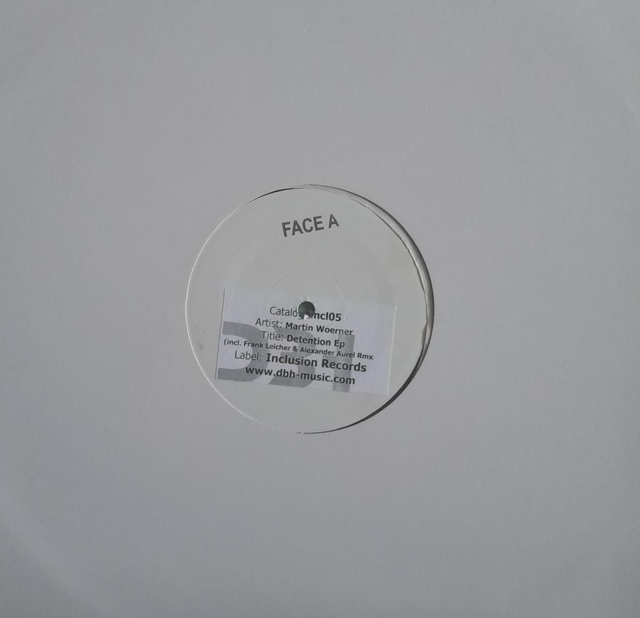 Martin Woerner - Detention EP - INCL05 - 12"