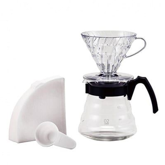 Hario V60 Craft Coffee Maker - Pour Over Kit