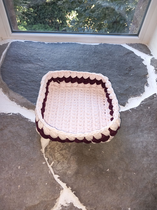 Grande panière carré 