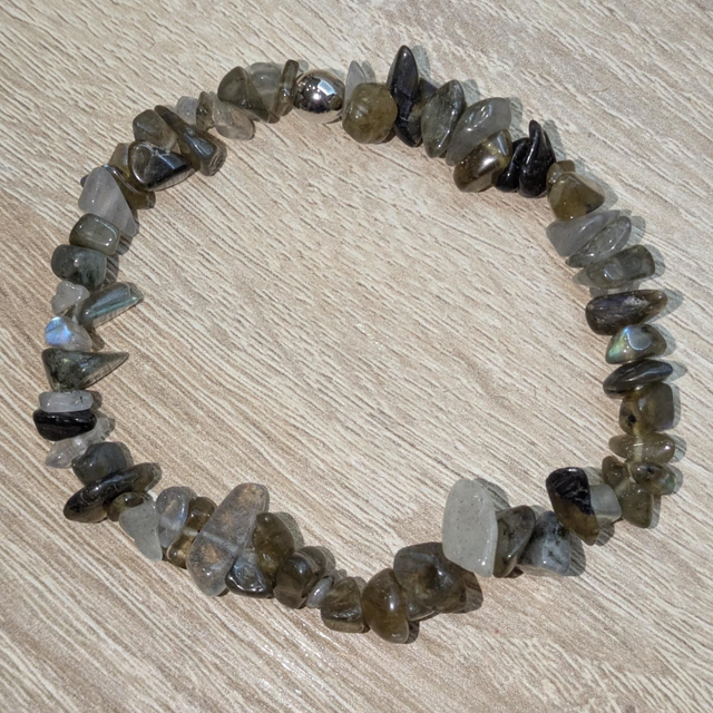 Bracelet "Labradorite" baroque BR-213