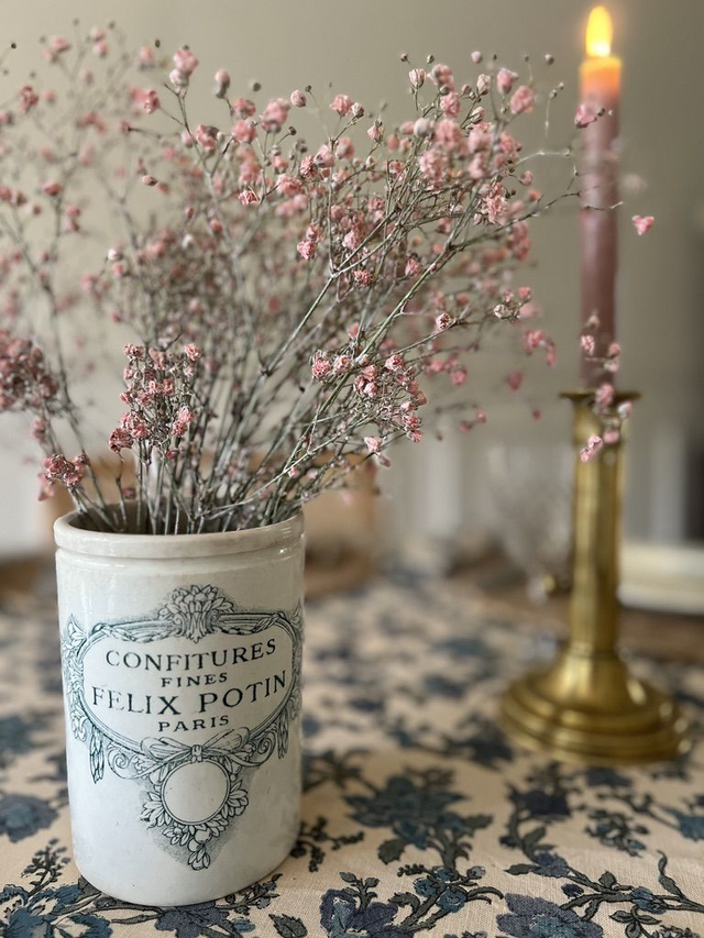 FELIX - Pot de confiture Felix Potin MM signé Lunéville