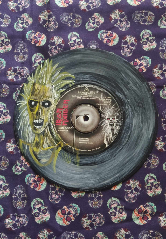 peinture Iron Maiden