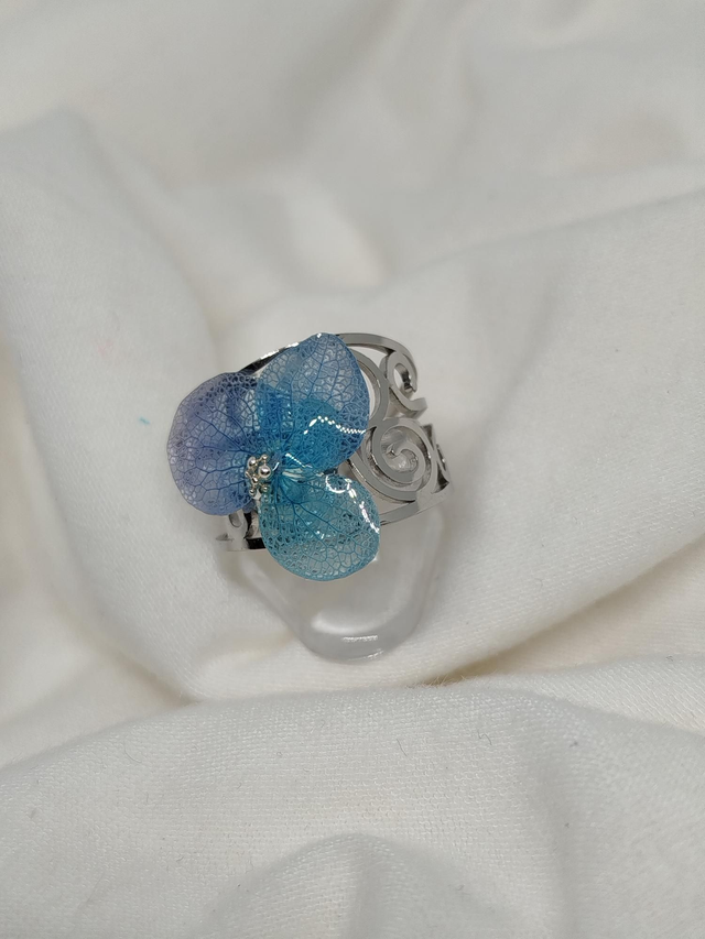 Bague Vaiana coloris bleu 