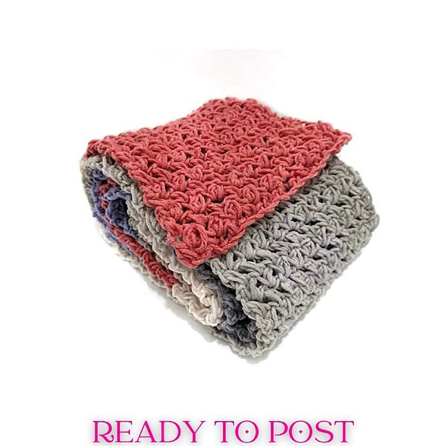 Cotton Scarf, muted colours-DRAPE