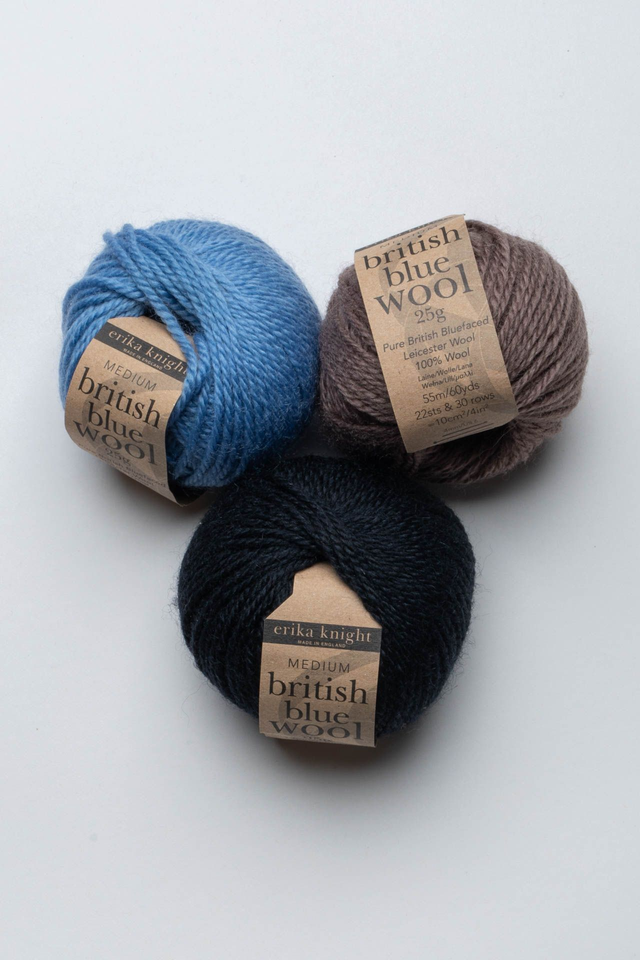 Erika Knight British Blue Wool 25g