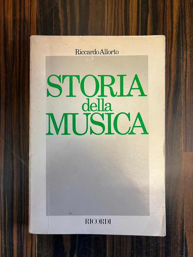 Riccardo Allorto - Storia della musica (Ricordi, 1981)