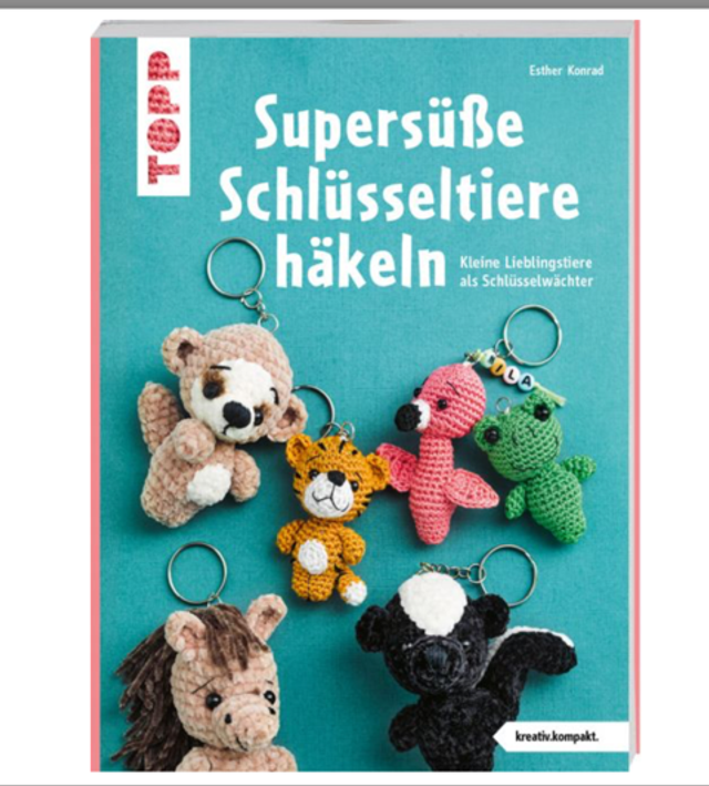Supersüße Schlüsseltiere häkeln